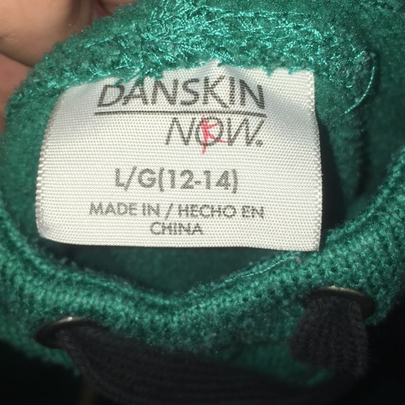 Green Danskin Athletic Hoodie - Picture 3 of 3